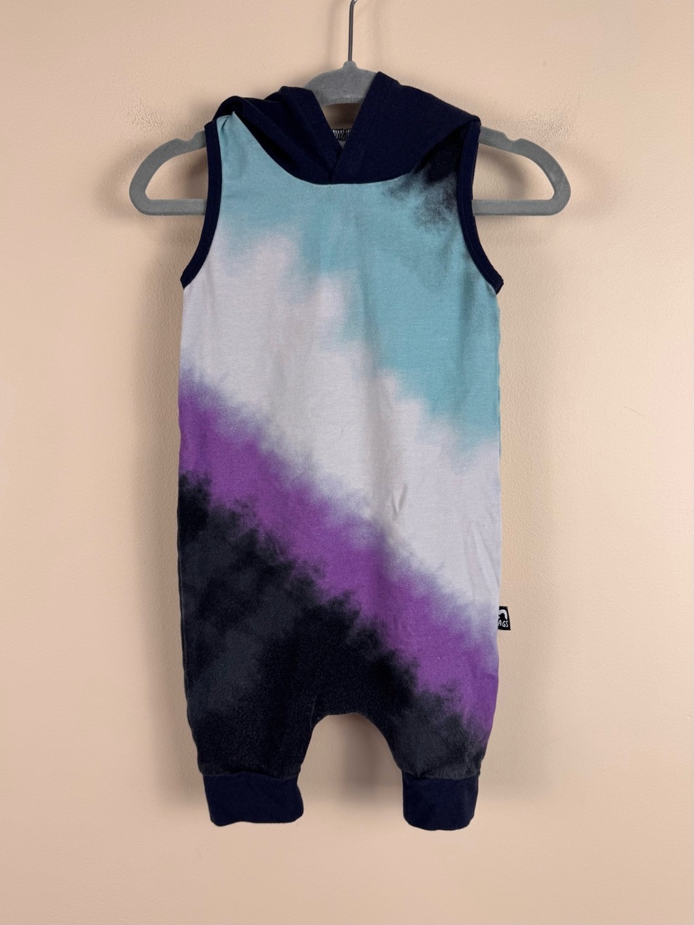 RAGS Baby Sleevless Hooded Romper